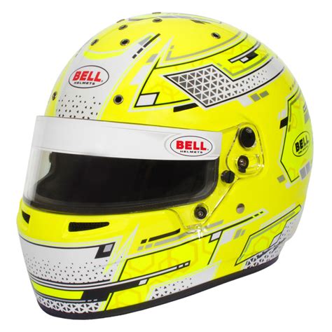 Bell RS7-K Stamina Yellow Kart Helmet | 1310A91 | MSAR London