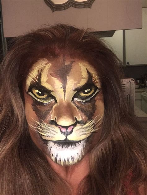 Lion Halloween makeup | Lion halloween, Halloween makeup, Makeup