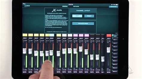 X AIR How To: Setup Channel Names & Fader Layout (iPad version 1.4.2 and older) - YouTube