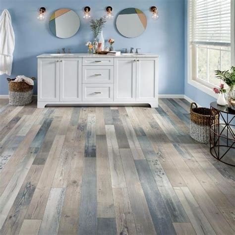 Armstrong Pryzm Waterfront Sky Blue 5" x 47.56" | Luxury vinyl plank flooring, Luxury vinyl ...