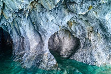 Marble Caves Of Lake General Carrera (Chile) Stock Image - Image of caves, patagonia: 72559913