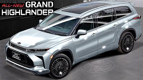 New 2023 Toyota Grand Highlander - Full-Size SUV based on 8-Seats ...