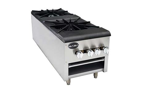 Gas Double Burner Stock Pot Range | RestGro | Restaurant & Grocery ...