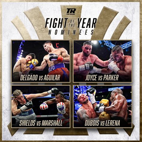 Top Rank Boxing on Twitter: "𝐑𝐎𝐔𝐍𝐃 𝟒 🚨 What is your #TopRankAccolades ...