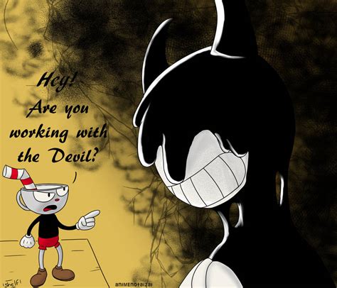 Cuphead VS Bendy by animenotaizai on DeviantArt