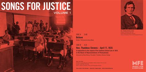 Songs For Justice Vol. #1 | Music For Everyone