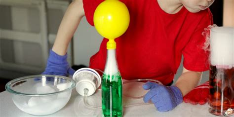 Inflate a Balloon | Cool Dry Ice Experiments • The Science Kiddo