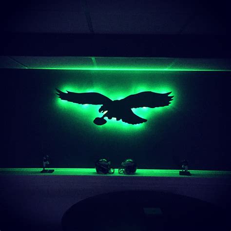 Vintage Eagle Sign | Sports man cave, Led signs, Man cave signs