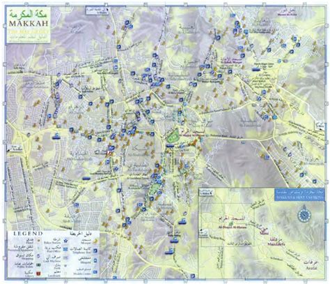 Map of Makkah Haram | Download Scientific Diagram