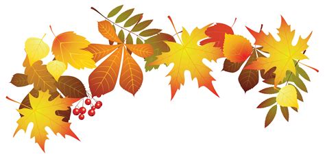 fall leaves clipart transparent - Clip Art Library