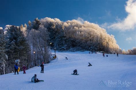 Skiing in the Blue Ridge Mountains - Blue Ridge Mountain Life