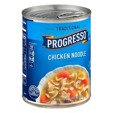 Progresso® Traditional Chicken Noodle Soup 19 Oz : Target