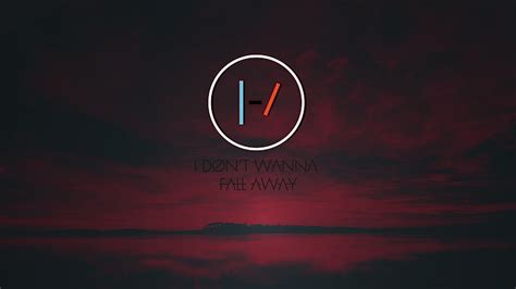 HD wallpaper: I Don't Wanna Fall Away text, Twenty One Pilots, red, 21 pilot | Wallpaper Flare