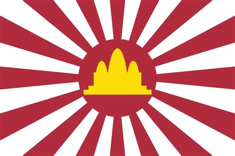 Japanese Empire Khmer Rouge Flag : r/flags