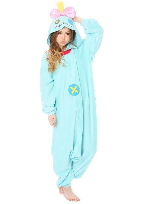 Lilo & Stitch Adult Scrump Kigurumi Onesie Costume