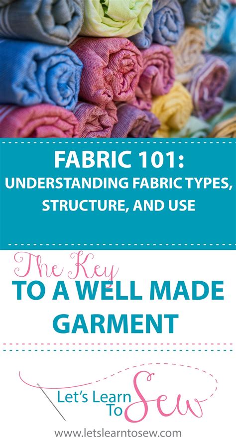 Fabric 101: understanding fabric types, structure, weave, and use