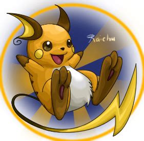 Raichu - some oficial elements by Bestary on DeviantArt