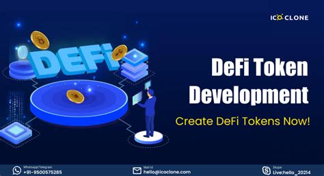 DeFi Token Development Services | Create DeFi token