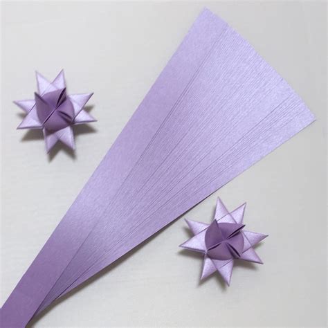 Moravian Star Paper Strips | Origami Resource Center