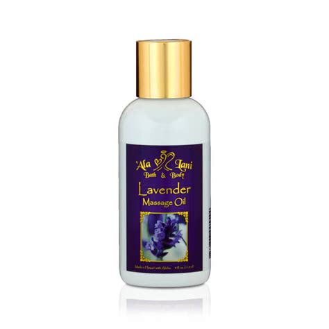 Lavender Massage Oil - Ala Lani Bath & Body