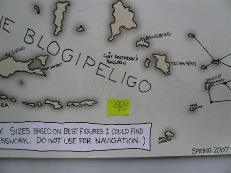 EFF addition to the xkcd Internet map, EFF, San Francisco,… | Flickr