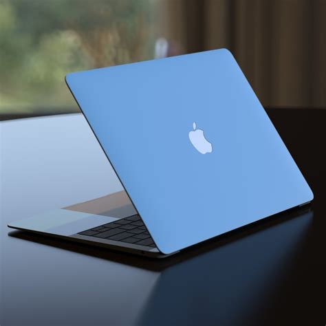 Solid State Blue MacBook Air 13-inch 2018-2020 Retina Skin | iStyles