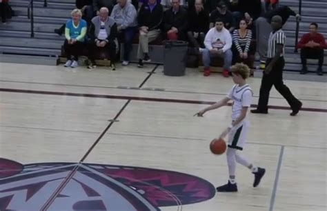 HS Star LaMelo Ball Casually Calls Half-Court Shot Before Sinking It in ...