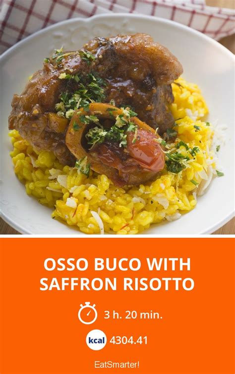 Osso Buco with Saffron Risotto recipe | Eat Smarter USA