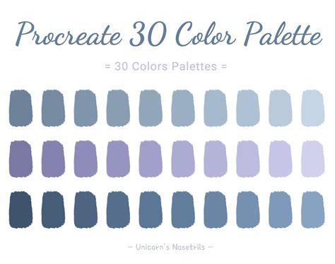 Color palette, Procreate Color Palette in 2023 | Color palette, Color ...