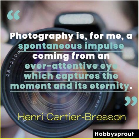 33 Best Henri Cartier-Bresson Quotes About Photography | Hobby Sprout