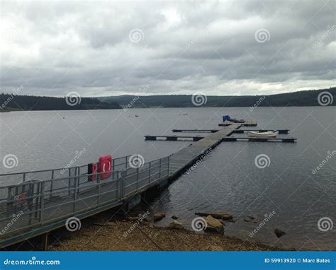 Kielder jetty stock photo. Image of countryside, kielder - 59913920