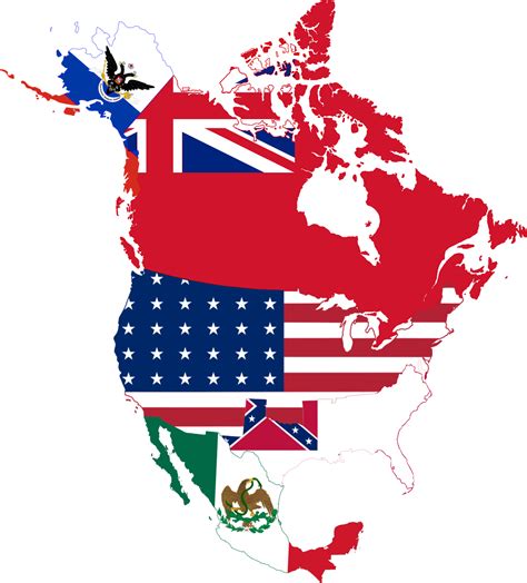 File:Flag Map North America (1864).png - Wikimedia Commons