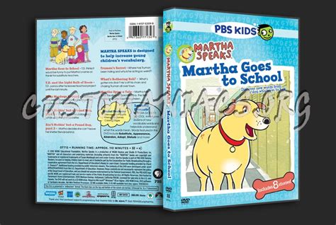 Martha Speaks: Martha Goes to School dvd cover - DVD Covers & Labels by Customaniacs, id: 119860 ...