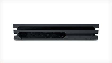 PS4 Pro has an USB port on the back | NeoGAF