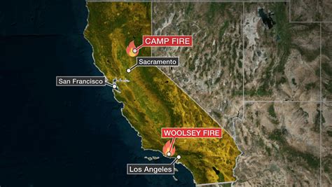 California fires: Latest updates on Camp Fire, Woolsey Fire including death toll, evacuations ...