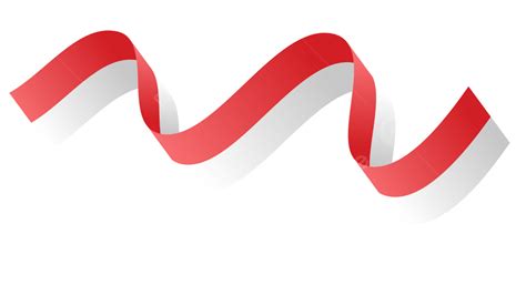 Ribbon Indonesia Red White Flag, Ribbon, Flag, Indonesia PNG Transparent Image and Clipart for ...