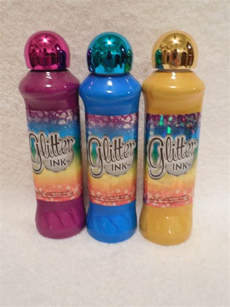 Glitter Ink Bingo Daubers Markers Set Of 3