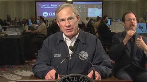 Gov. Abbott delivers address to Texans after historic winter storm ...