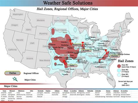 Create a new map combining 2-3 maps showing Hail Storms and cities ...