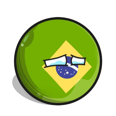 [Countryballs] Brazil after losing the World Cup by GregoryBloxOnDeviant on DeviantArt