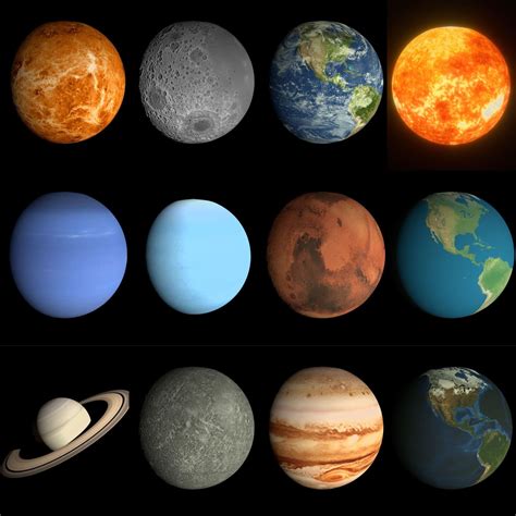 Color Of The Planets Of The Solar System - Welakon