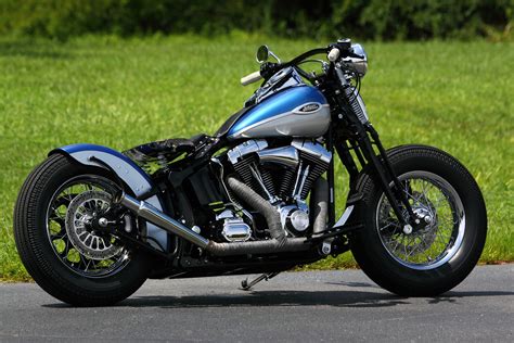 2005 Harley Davidson Softail Springer Classic Custom Bobber Build ...