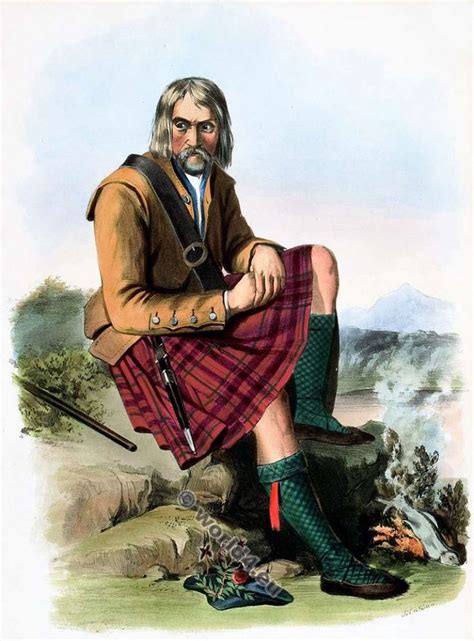 The Clans of the Scottish Highlands and their tartans. | Scottish clan tartans, Scottish clans ...