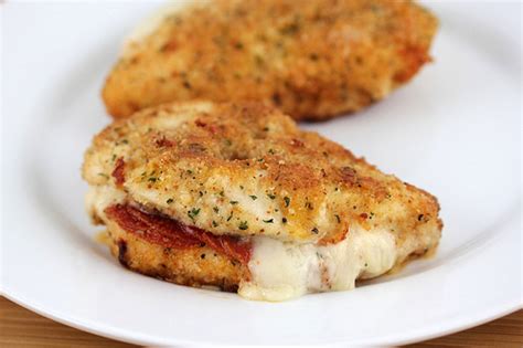 Pepperoni Stuffed Chicken Breast Recipe - BlogChef