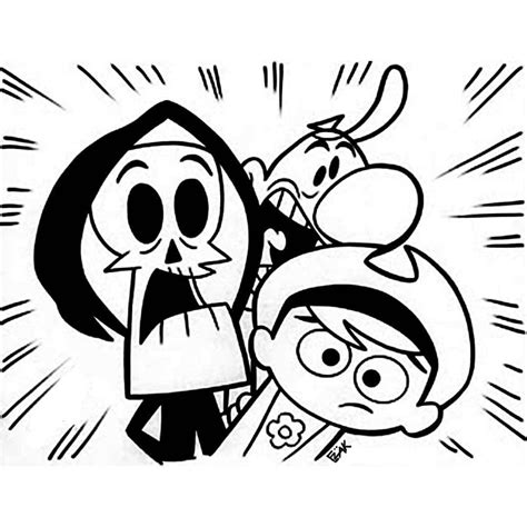 The Grim Adventures of Billy & Mandy @dhingraaa #ezsketchthursday # ...