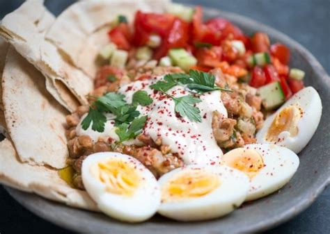 Egyptian Breakfast Recipe: Ful Medames -Bureau of Taste Middle Eastern Dishes, Middle Eastern ...