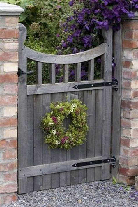 46 Stunning Rustic Garden Gates Ideas | Garden gate design, Garden gate decor, Diy garden gates