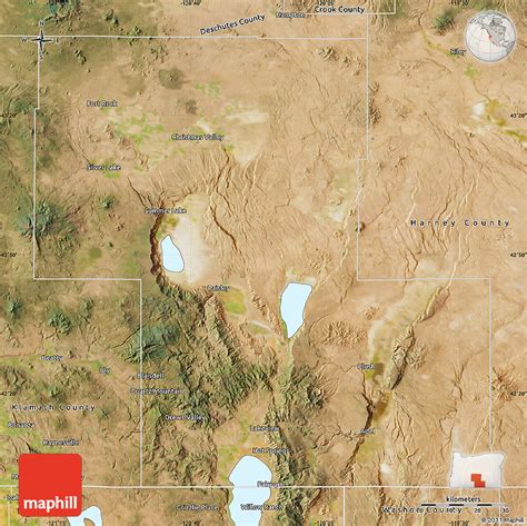 Lake County Oregon Map - Osiris New Dawn Map