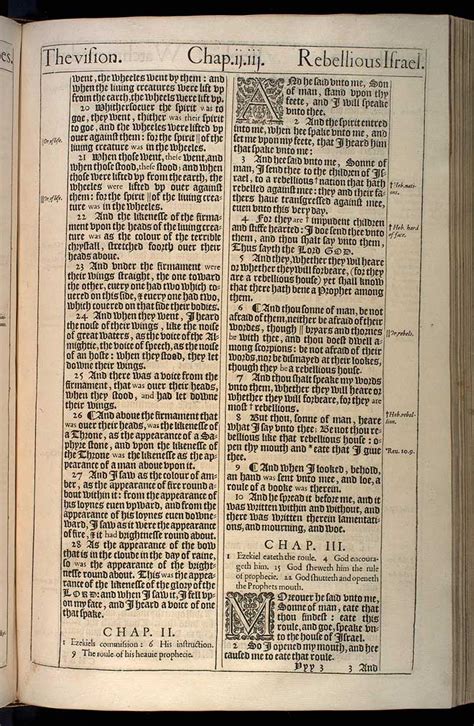 EZEKIEL CHAPTER 1 (ORIGINAL 1611 KJV)