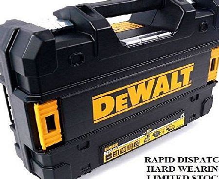 DEWALT CARRYING CASE BLACK T-Stak CASE TOOLBOX FITS MOST 18V CORDLESS ...